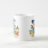 Niedliche Sommerhexe Kaffeetasse (Mittel)