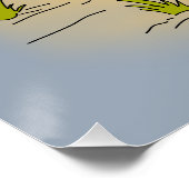 Niedliche Sommerhexe Poster (Ecke)