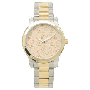 Niedliche Sommerküche mit Konturen aus Kontur Armbanduhr
