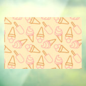 Niedliche Sommerküche mit Konturen aus Kontur Fensteraufkleber (Blatt 3)