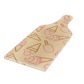 Niedliche Sommerküche mit Konturen aus Kontur Schneidebrett (Ecke)