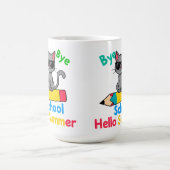 Niedliche Sommerpause Kaffeetasse (Mittel)