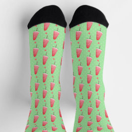 Niedliche Sommerpopulationen Watermelon Muster Soc Socken