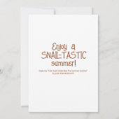 Niedliche Sommersonnenwende Spaß Färben Karte (Rückseite)