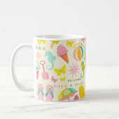 Niedliche Sommerzeit Kaffeetasse (Links)