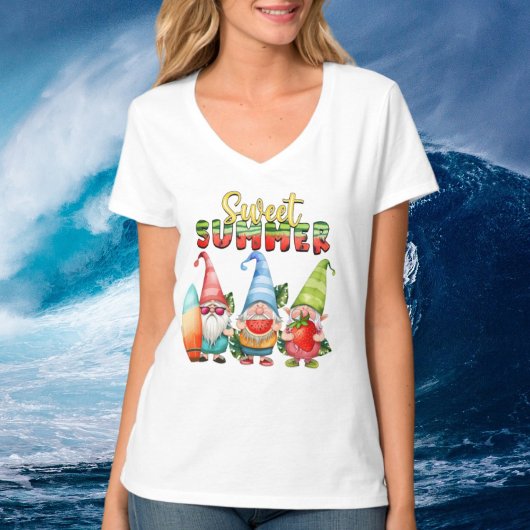 niedliche Sommerzeit T-Shirt