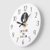 Niedliche Sondierungsleuchte Große Wanduhr (Winkel)