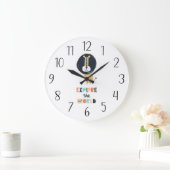 Niedliche Sondierungsleuchte Große Wanduhr (Zuhause)