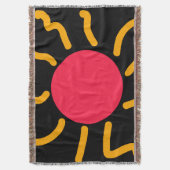 Niedliche Sonne Decke (Vorderseite Vertikal)