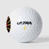 Niedliche Sonne Golfball (Logo)