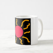 Niedliche Sonne Kaffeetasse (VorderseiteRechts)