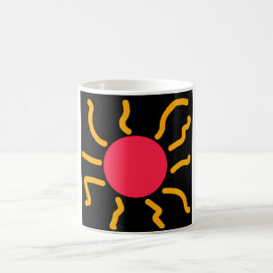 Niedliche Sonne Kaffeetasse