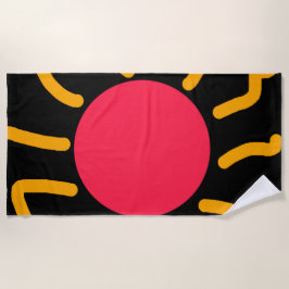 Niedliche Sonne Strandtuch