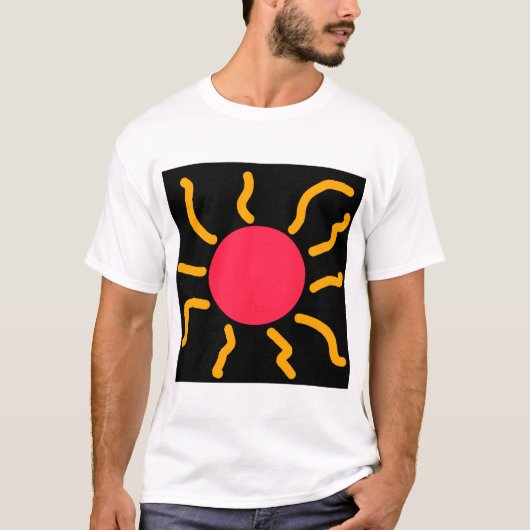Niedliche Sonne T-Shirt (Vorderseite)