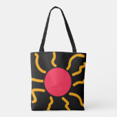 Niedliche Sonne Tasche (Rückseite)