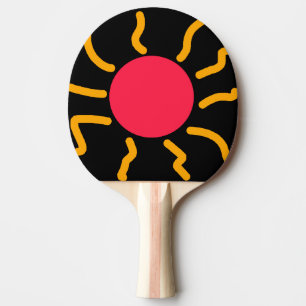 Niedliche Sonne Tischtennis Schläger