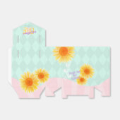 Niedliche Sonnenblume Erster Geburtstag Geschenkschachtel (Ungefaltet)