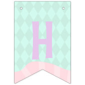 Niedliche Sonnenblume Erster Geburtstag Wimpelkette (Zweite Fahne)