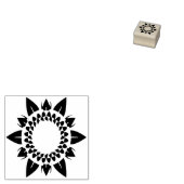 Niedliche Sonnenblume Gummistempel (Stempel)