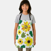 Niedliche Sonnenblume Schürze (Insitu)