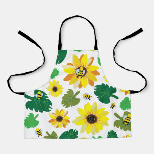 Niedliche Sonnenblume Schürze
