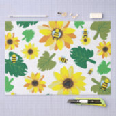 Niedliche Sonnenblume Seidenpapier (Handwerk)