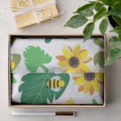 Niedliche Sonnenblume Seidenpapier (Geschenk)