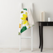 Niedliche Sonnenblume Sherpadecke (Beispiel)