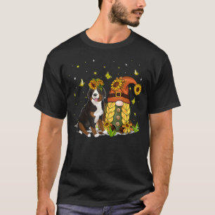 Niedliche Sonnenblumen mit dem Schweizer Berg T-Shirt