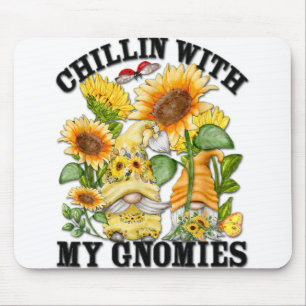 Niedliche Sonnenblumen Sommerspieße für Mama Chill Mousepad