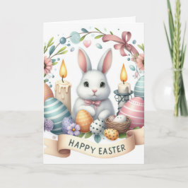 Niedliche Sonnenbrille Illustration Osterfeier Feiertagskarte