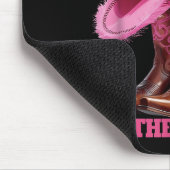 Niedliche Sonnenstiefel auf dem Western "Bodenline Mousepad (Ecke)