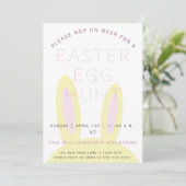 Niedliche Sonnenzähler | Einladung zur Ostereijagd (Stehend Vorderseite)