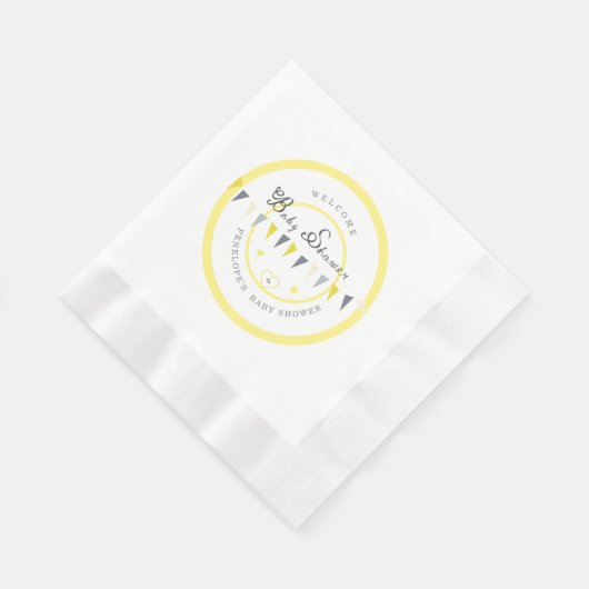 Niedliche Sonnige Elegance Jägerdusche Serviette (Ecke)