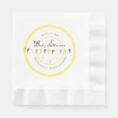 Niedliche Sonnige Elegance Jägerdusche Serviette (Vorderseite)