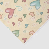 Niedliche Spaß Herz für Baby Seidenpapier (Ausschnitt)