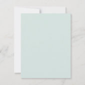 Niedliche Spenden über dich Kinder Valentinstag Mitteilungskarte (Rückseite)