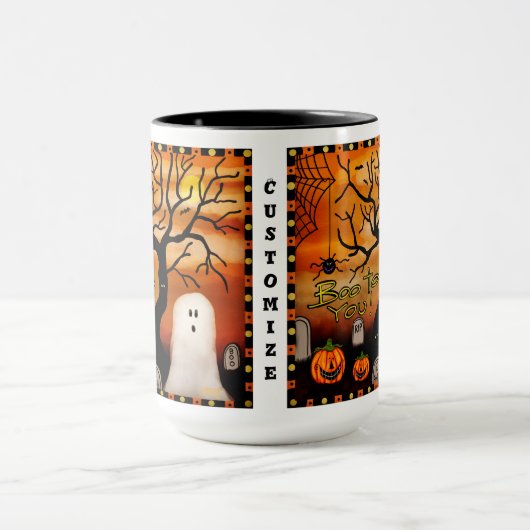 Niedliche Spider des Boogeistes Tasse (Zentrum)