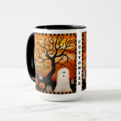 Niedliche Spider des Boogeistes Tasse (Vorderseite Links)