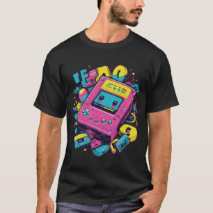 Niedliche Spielkonsole der Retro 90er Jahre Vint T-Shirt