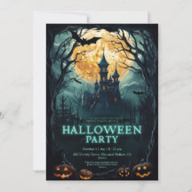 Niedliche Spielvibes Halloween Einladung