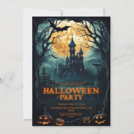 Niedliche Spielvibes Halloween Einladung