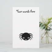 Niedliche Spinne Briefpapier (Stehend Vorderseite)