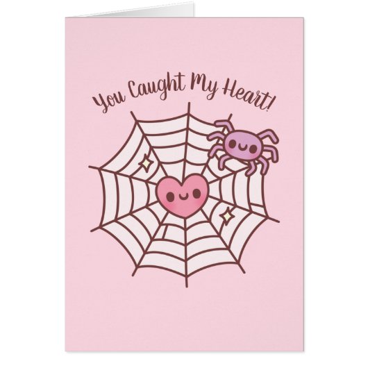 Niedliche Spinne, die du in meiner Liebe im Herzen (Vorne)