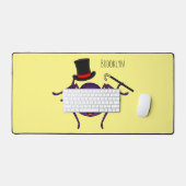 Niedliche Spinne im Cartoon oben Schreibtischunterlage (Tastatur & Maus)