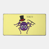 Niedliche Spinne im Cartoon oben Schreibtischunterlage (Vorderseite)