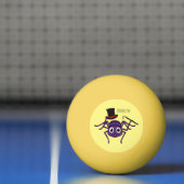 Niedliche Spinne im Cartoon oben Tischtennisball (Netto)