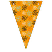 Niedliche Spinne und Spinne - gemustert Wimpelkette (Erste Fahne)