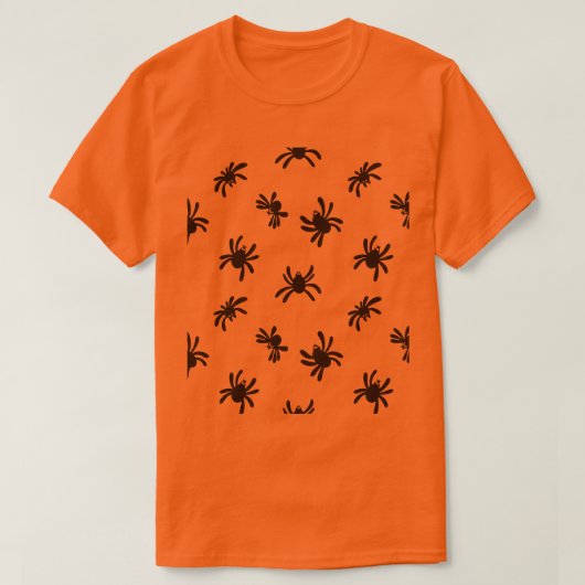 Niedliche Spinnen Halloween-T - Shirt (Design vorne)