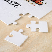 Niedliche, spirituelle Katzenvermittlung individue Puzzle (Seite)